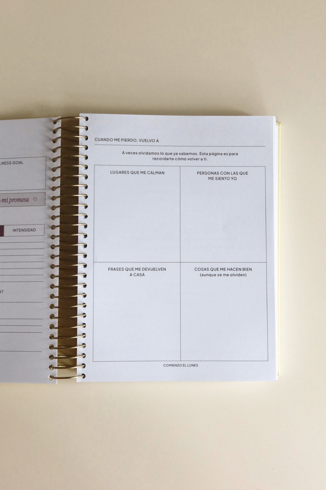 Comienzo el Lunes Planner 2026