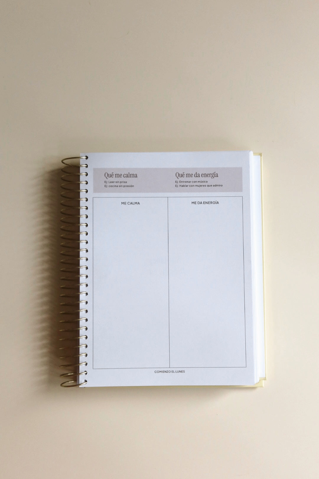 Comienzo el Lunes Planner 2026