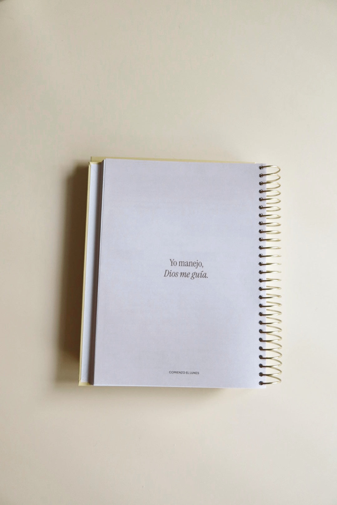 Comienzo el Lunes Planner 2026